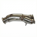 4-inch High-Flow Stainless Steel Downpipe for BMW N55 Engine