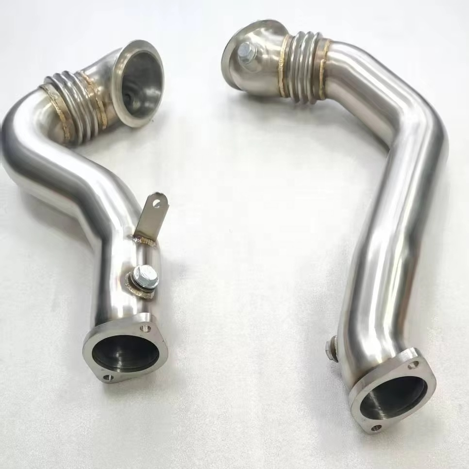 High-Performance SS304 Stainless Steel Downpipe for BMW 3 Series